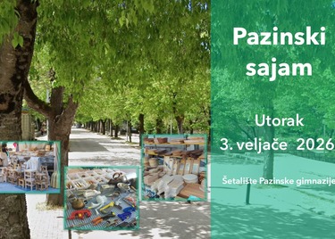 Pazinski sajam najavljen 3. veljače 2026. godine