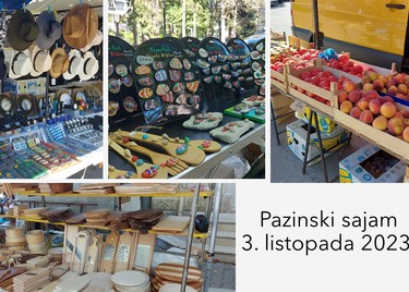 Pazinski sajam najavljen za 3. listopada 2023. godine