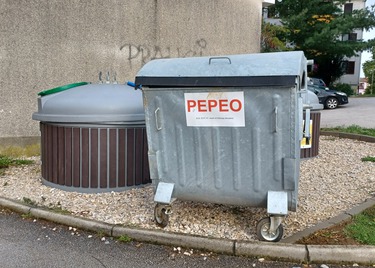 U Pazinu su postavljeni spremnici za odlaganje pepela