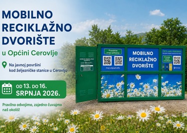 Mobilno reciklažno dvorište slijedeći tjedan u Općini Cerovlje