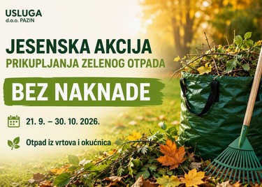 Jesenska akcija prikupljanja zelenog otpada