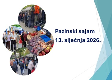 Pazinski sajam najavljen 13. siječnja 2026. godine