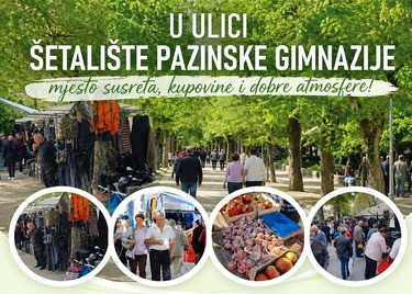 Tradicionalni mjesečni pazinski sajam – 2. lipnja 2026.